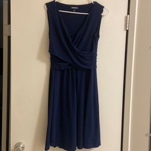 Lands End size small faux-wrap dress